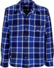 OBEY-Camicia-Manica-Lunga-Uomo-Bigwig-Plaid-Woven-L/s-Surf-Blue-Multi-da-uomo