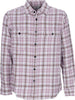 OBEY-Camicia-Manica-Lunga-Uomo-Cole-Woven-L/s-Lilac-Chalk-Multi-da-uomo