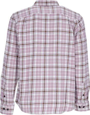 OBEY-Camicia-Manica-Lunga-Uomo-Cole-Woven-L/s-Lilac-Chalk-Multi-da-uomo