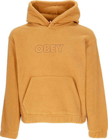 OBEY-Felpa-Cappuccio-Donna-Asher-Hood-Specialty-Fleece-Brown-Sugar-da-donna