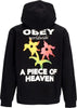 OBEY-Felpa-Cappuccio-Uomo-a-Piece-Of-Heaven-Premium-Hooded-Fleece-Black-da-uomo