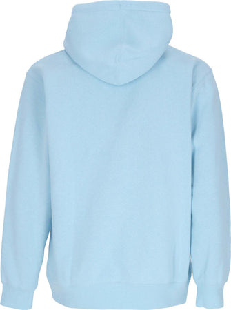 OBEY-Felpa-Cappuccio-Uomo-Basket-Hood-Fleece-Sky-Blue-da-uomo