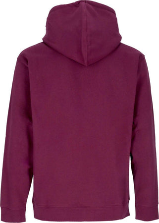 OBEY-Felpa-Cappuccio-Uomo-Bold-Hood-Premium-Fleece-Beetroot-da-uomo