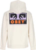 OBEY-Felpa-Cappuccio-Uomo-Subvert-Premium-Hooded-Fleece-Unbleached-da-uomo
