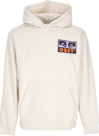 OBEY-Felpa-Cappuccio-Uomo-Subvert-Premium-Hooded-Fleece-Unbleached-da-uomo