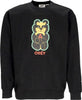 OBEY-Felpa-Girocollo-Uomo-Bear-Icon-Premium-Crew-Fleece-Black-da-uomo