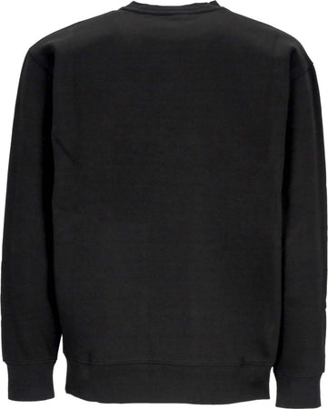 OBEY-Felpa-Girocollo-Uomo-Bear-Icon-Premium-Crew-Fleece-Black-da-uomo