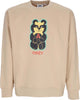 OBEY-Felpa-Girocollo-Uomo-Bear-Icon-Premium-Crew-Fleece-Oat-Milk-da-uomo