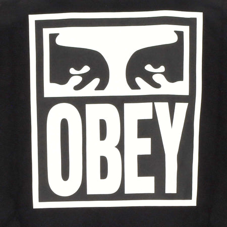 OBEY-Felpa-Girocollo-Uomo-Eyes-Icon-Crew-Premium-Fleece-Black-da-uomo
