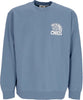 OBEY-Felpa-Girocollo-Uomo-Peace-Program-Crew-Fleece-Coronet-Blue-da-uomo