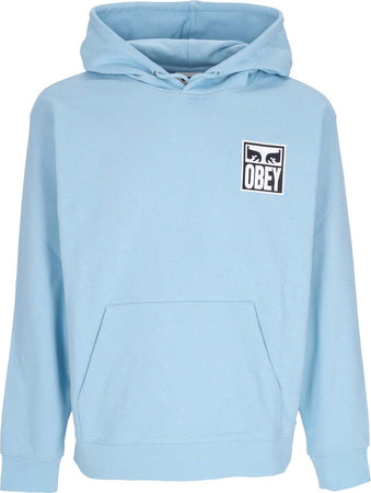 OBEY-Felpa-Leggera-Cappuccio-Uomo-Eyes-Icon-2-Premium-French-Terry-Hooded-Po-Sky-Blue-da-uomo