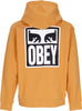 OBEY-Felpa-Leggera-Cappuccio-Uomo-Eyes-Icon-2-Premium-French-Terry-Hooded-Po-Sundial-da-uomo