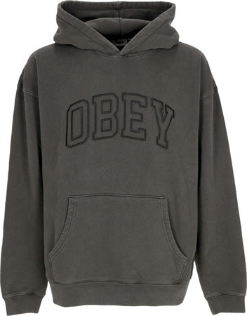 OBEY-Felpa-Leggera-Cappuccio-Uomo-Pigment-Collegiate-Extra-Heavy-Hoodie-Pigment-Pirate-Black-da-uomo