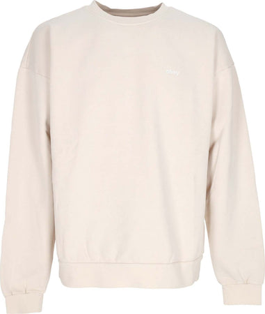 OBEY-Felpa-Leggera-Girocollo-Uomo-Lowercase-Pigment-Crew-Fleece-Pigment-Clay-da-uomo