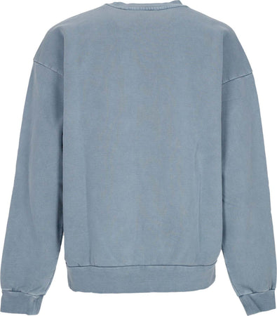 OBEY-Felpa-Leggera-Girocollo-Uomo-Lowercase-Pigment-Crew-Fleece-Pigment-Coronet-Blue-da-uomo