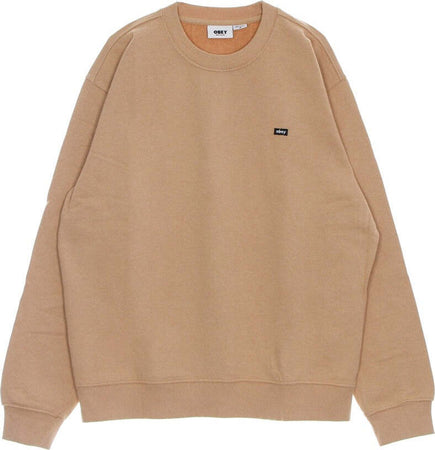 OBEY-Felpa-Leggera-Girocollo-Uomo-Timeless-Recycled-Heavy-Crewneck-Pigment-Rabbits-Paw-da-uomo