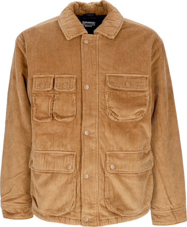 OBEY-Giacca-Workwear-Uomo-Larson-Jacket-Catechu-Wood-da-uomo