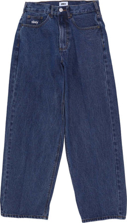 OBEY-Jeans-Uomo-Bigwig-Baggy-Denim-Stonewash-Indigo-da-uomo