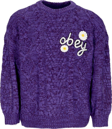 OBEY-Maglione-Donna-Flora-Sweater-Passion-Flower-da-donna