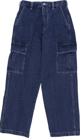 OBEY-Pantalone-Lungo-Uomo-Big-Wig-Cargo-Denim-Pant-Stone-Wash-da-uomo
