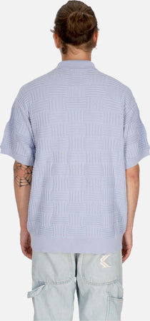 OBEY-Polo-Manica-Corta-Uomo-Alfred-Polo-Sweater-Hydrangea-da-uomo