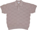 OBEY-Polo-Manica-Corta-Uomo-Alfred-Polo-Sweater-Silver-Grey-da-uomo