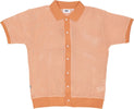 OBEY-Polo-Manica-Corta-Uomo-Grove-Button-Up-Polo-Peach-Sand-da-uomo