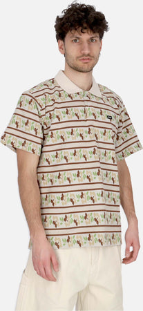 OBEY-Polo-Manica-Corta-Uomo-Pressed-Jacquard-Polo-White-Cap-Multi-da-uomo