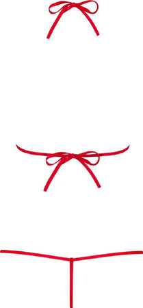 OBSESSIVE LUIZA BODY RED ROSSO TG S/M Salute e cura della persona/Erotismo e contraccezione/Abbigliamento erotico/Donna/Body e Teddy Kondorama - Martinsicuro, Commerciovirtuoso.it