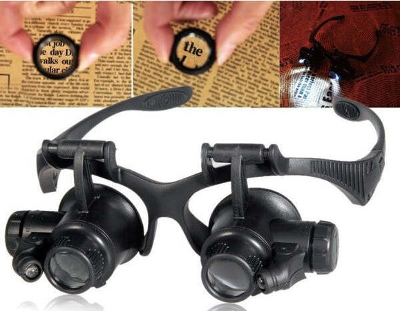 Occhiali Lente Ingrandimento 25 X Di Precisione Oculari 4 Lenti Luci Led 9892g Cancelleria e prodotti per ufficio/Archivio ufficio e accessori per scrivania/Accessori da scrivania e archiviazione/Lenti di ingrandimento Trade Shop italia - Napoli, Commerciovirtuoso.it