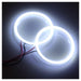 Occhio D'angelo 100mm 12v Luci Led 6000k Per Auto A Cerchio Angel Eye 2pz Eye-03