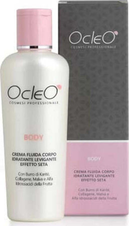 Ocleo Crema Fluida Corpo Idratante Levigante Effetto Seta 180 Mlcon Burro Di Karite, Collagene, Malva E Alfa Idrossiacidi Della Frutta Bellezza/Cura della pelle/Corpo/Idratanti/Creme per il corpo MondoCapelli - Barcellona Pozzo di Gotto, Commerciovirtuoso.it
