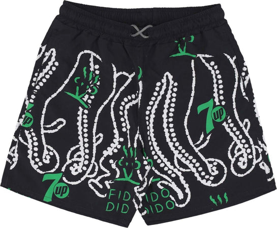 OCTOPUS-Costume-Pantaloncino-Uomo-Splashed-Boardshort-X-7up-Black-da-uomo