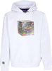 OCTOPUS-Felpa-Cappuccio-Uomo-Blaster-Hoodie-White-da-uomo