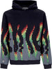 OCTOPUS-Felpa-Cappuccio-Uomo-Sound-Wave-Hoodie-Black-da-uomo