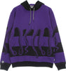 OCTOPUS-Felpa-Leggera-Cappuccio-Uomo-Fullback-Sh-Hoodie-Purple-da-uomo