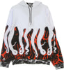 OCTOPUS-Felpa-Leggera-Cappuccio-Uomo-Halftone-Sh-Hoodie-White-da-uomo