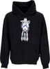 OCTOPUS-Felpa-Leggera-Cappuccio-Uomo-Zebra-Idol-Hoodie-Black-da-uomo