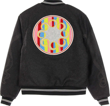 OCTOPUS-Giubbotto-College-Uomo-Legacy-Patch-Dark-Grey-da-uomo