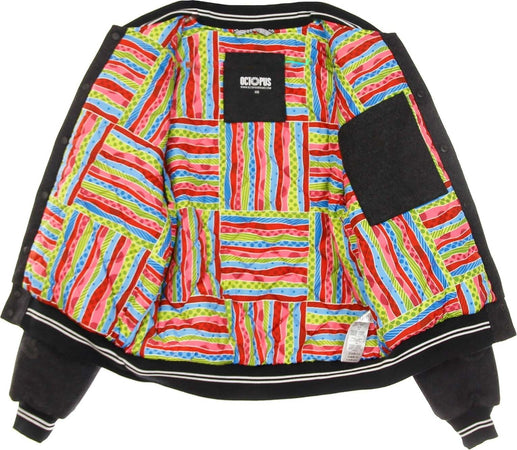 OCTOPUS-Giubbotto-College-Uomo-Legacy-Patch-Dark-Grey-da-uomo