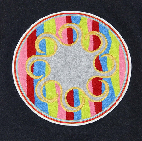 OCTOPUS-Giubbotto-College-Uomo-Legacy-Patch-Dark-Grey-da-uomo