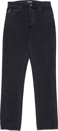 OCTOPUS-Jeans-Uomo-Pockets-Regular-Denim-Black-da-uomo