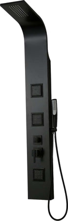 Ogomondo Colonna Doccia Night Nero Opaco 3 Getti Idro Lombari e Cascata H140xL20 Fai da te/Attrezzature per cucine e bagni/Attrezzature per bagni/Docce e componenti doccia/Filtri supporti e soffioni doccia/Docce fisse Ogomondo - Martina Franca, Commerciovirtuoso.it