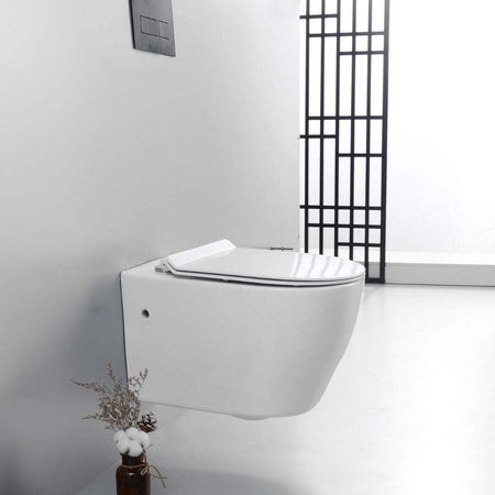 Ogomondo Coppia Sanitari FUN Sospesi Vaso Bidet Sedile frizionato fissaggi Fai da te/Attrezzature per cucine e bagni/Attrezzature per bagni/Bidet Ogomondo - Martina Franca, Commerciovirtuoso.it