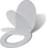 Ogomondo Copriwater Sedile Bianco Universale in Polipropilene Soft Closing Fai da te/Attrezzature per cucine e bagni/Attrezzature per bagni/Sedili WC Ogomondo - Martina Franca, Commerciovirtuoso.it