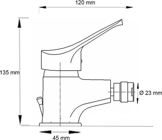 Ogomondo Kit Miscelatore Rubinetto Per Bidet e Lavabo Serie Tower Cromato Bagno Fai da te/Attrezzature per cucine e bagni/Attrezzature per bagni/Rubinetti per bidet Ogomondo - Martina Franca, Commerciovirtuoso.it