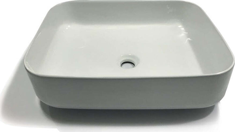 Ogomondo Lavabo da Appoggio Rettangolare in Ceramica Bianco Lucido Fai da te/Attrezzature per cucine e bagni/Attrezzature per bagni/Lavandini bagno/Lavabi Ogomondo - Martina Franca, Commerciovirtuoso.it