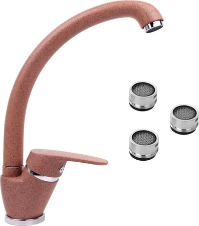 OGOMONDO Miscelatore Avena 4 Oslo Orientabile in Ottone per Cucina con 3 Aeratori di Ricambio Fai da te/Attrezzature per cucine e bagni/Impianti per la cucina/Rubinetti da cucina/Rubinetti per lavelli da cucina Ogomondo - Martina Franca, Commerciovirtuoso.it