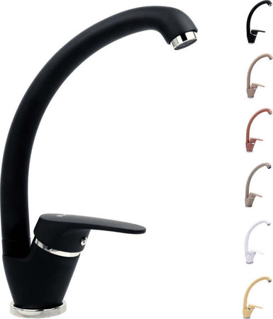 OGOMONDO Miscelatore Oslo Orientabile Ottone Colorato per Lavello Cucina Fai da te/Attrezzature per cucine e bagni/Impianti per la cucina/Rubinetti da cucina/Rubinetti per lavelli da cucina Ogomondo - Martina Franca, Commerciovirtuoso.it