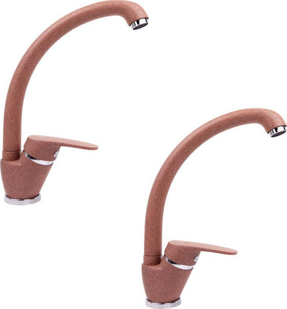 OGOMONDO Set 2 pezzi Miscelatore Avena 4 Oslo Orientabile in Ottone per Lavello Cucina Fai da te/Attrezzature per cucine e bagni/Impianti per la cucina/Rubinetti da cucina/Rubinetti per lavelli da cucina Ogomondo - Martina Franca, Commerciovirtuoso.it